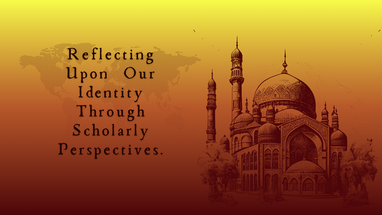 Reflecting upon our identity through scholarly perspectives.